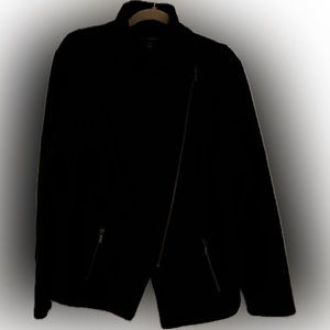 Halogen Boucle Moto Jacket XXL